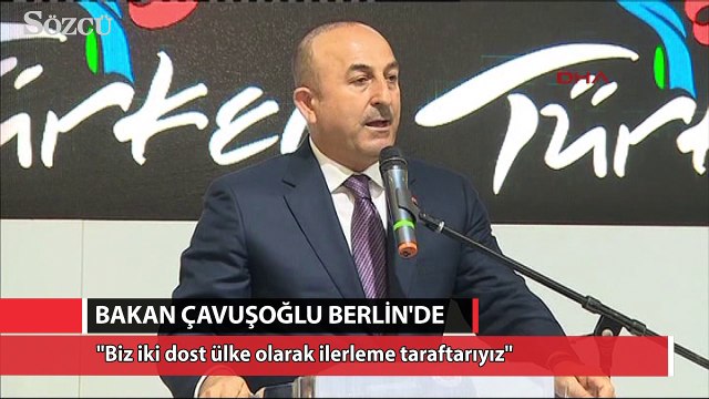 Bakan Çavuşoğlu: 'Biz iki dost ülke olarak ilerleme taraftarıyız'