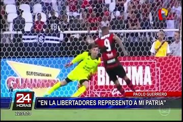 Download Video: Paolo Guerrero y Miguel Trauco enfrentan a San Lorenzo por la Copa Libertadores