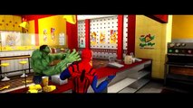 Мстители Халк, Человек-паук и Железный Человек игра пользовательские молния Маккуин Тачки! ВЫСОКОЙ ЧЕТКОСТИ 1080P