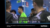 Cristiano Ronaldo : Son coup de gueule contre ses coéquipiers à la mi-temps de Naples-Real Madrid (Vidéo)