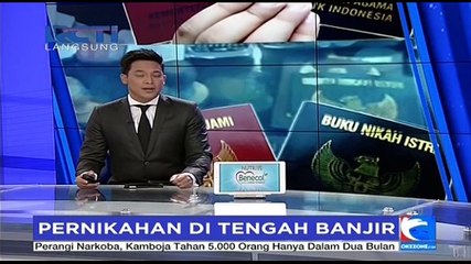 Pernikahan di Tengah Banjir
