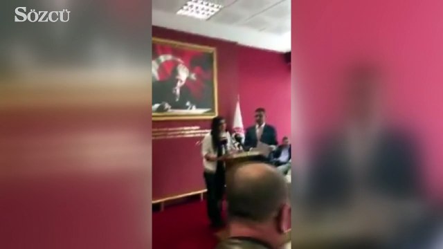 Mersin Baro Başkanı Ali Er, kadın avukatı kürsüden itti