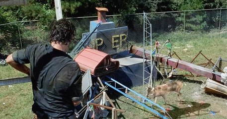 The Walking Dead season 7 - The crappiest CGI Deer you've ever seen !