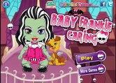 ❤•.✿ Baby Frankie Caring : Monster High Games / Baby Games ✿.•❤