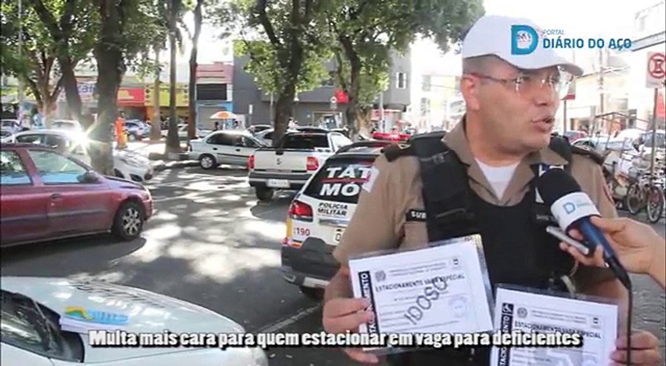 Sabe qual é o valor da multa para estacionar no lugar de deficientes?