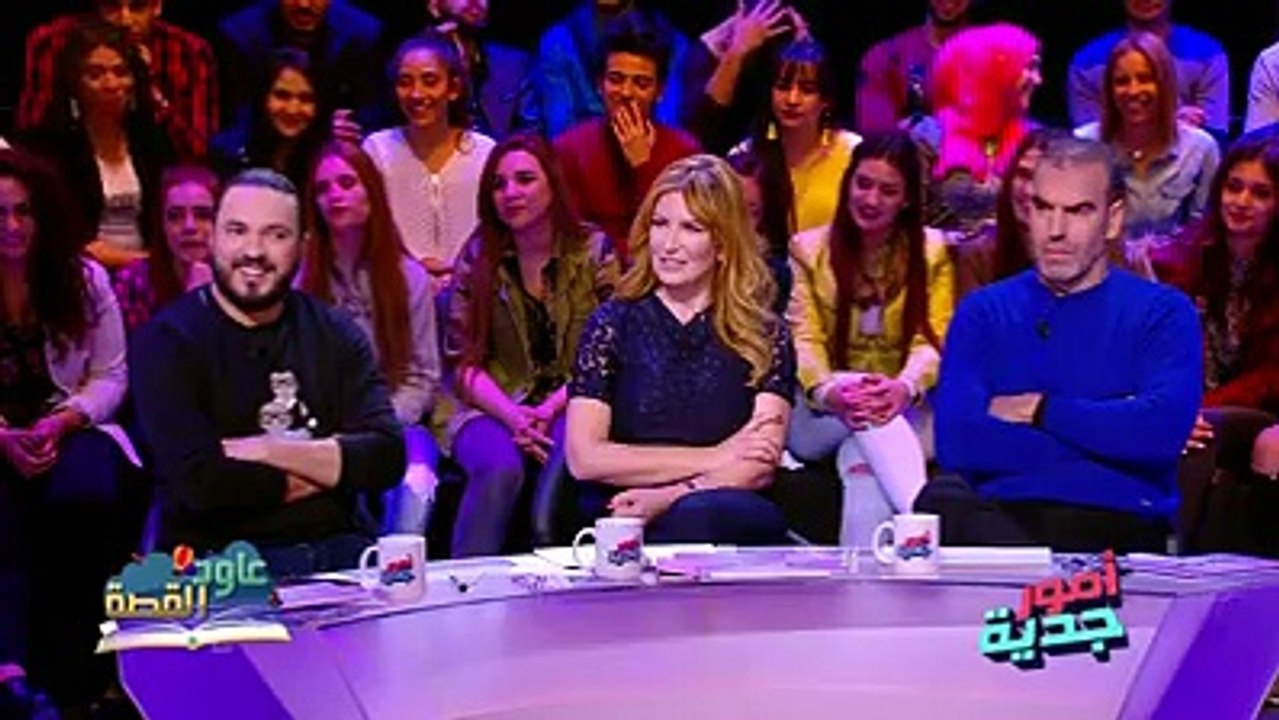 بية الزردي تعطي كفّ للصادق حلواس في أمور جدية شوفو شعمللها هههههه