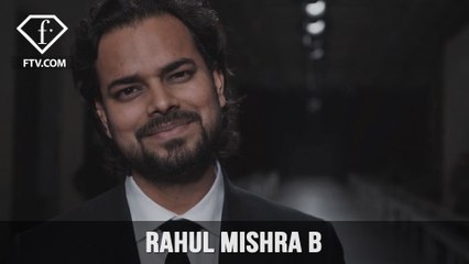 Paris F/W 17-18 - Rahul Mishra full show and designer interview | FTV.com