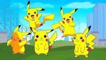 Finger Family Pokemon GO Pikachu And Friends - Nursery Rhymes Collections for Kids - Child