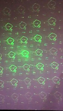 Pointeur Laser vert 5000mw étoiles