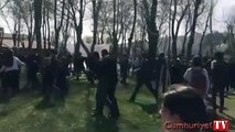 8 Mart standı açan kadın öğrencilere tekbirli saldırı