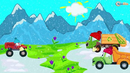 Fire Truck & Ambulance. Cars & Trucks Adventures. Emergency Vehicles Cartoons for children