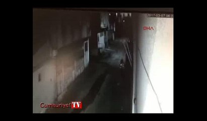 Gaziantep'te buhar kazanındaki patlama güvenlik kamerasında