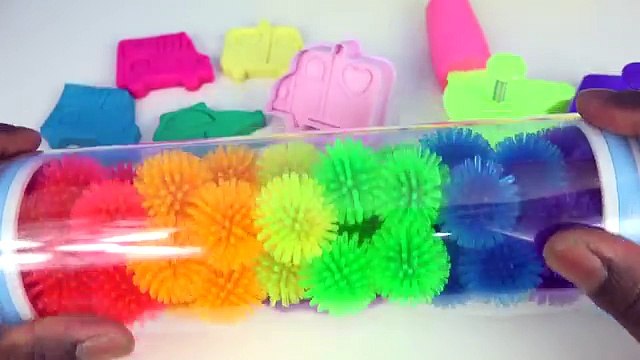 DIY How To Make Play Doh Mighty Toys Tubs Modelling Clay Learn Colors