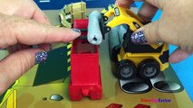 Maisto Construction Set - PLAYDOH PLAY with construction toys dump truck forklift Paw Patr