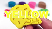 Learning Colours Video for Children Play-Doh Ice Cream with Cookie Cutters F