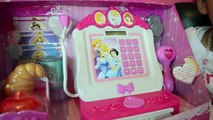 Disney Princess Cash Register - Princess MagiClip Cinderella, Ariel,Belle,Tiana, Rapunzel Shopping