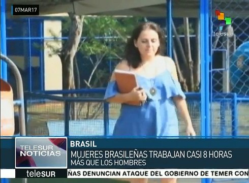 Mujeres brasileñas se movilizarán en defensa de la equidad de género