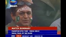 Virender Sehwag 183 to 200 Run with 4 4 4 4 1 Sehwag Show IND VS PAK