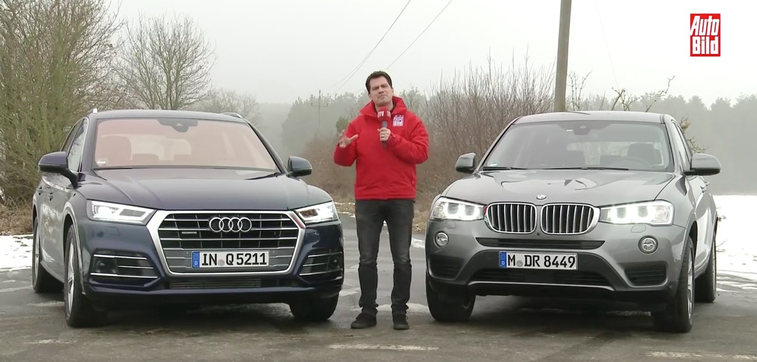Comparativa en vídeo: Audi Q5 contra BMW X3