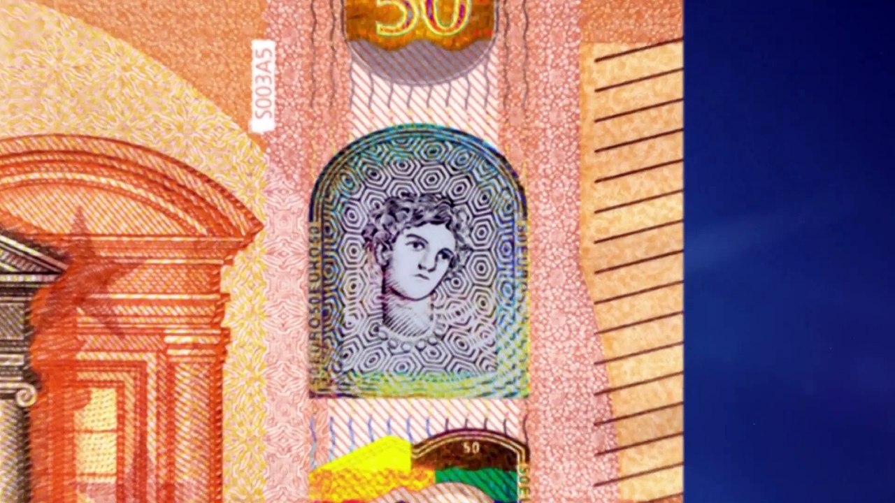 Découvrez le nouveau billet de 50 euros
