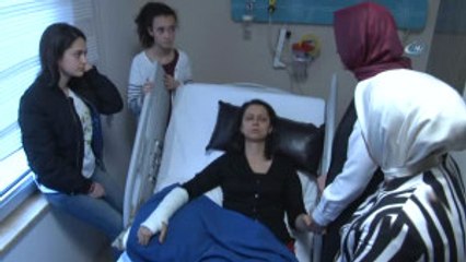 Bursa'daki Otobüs Kazasından Yaralı Olarak Kurtulan Nurdan Yılmaz: "Otobüsten Sağ Çıktığıma...