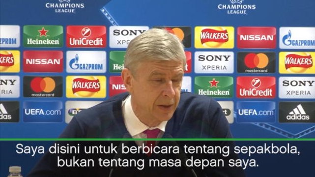 SOSIAL: Sepakbola: Wenger Menolak Pertanyaan Tentang Nasibnya