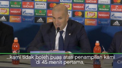 SOSIAL: Sepakbola: Zidane Puas Dengan Penampilan di Paruh Kedua