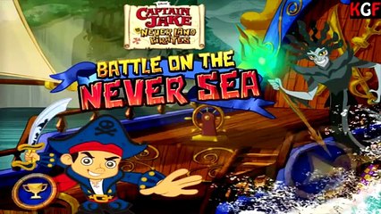 Jake And The Neverland Pirates - Battle On The Never Sea Disney Junior Kids Games