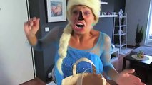 Frozen Elsa LOSES HER NOSE! w/ Spiderman, Pink Spidergirl, Poison Ivy, Maleficent, Rapunze