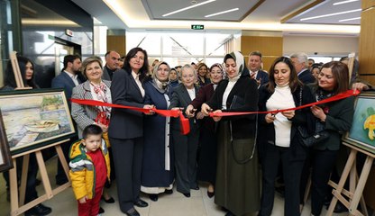 TALAS´TA KADINLARA ÖZEL RESİM SERGİSİ