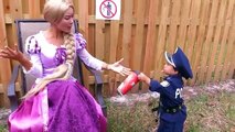 Princess Rapunzel Baby McDonalds Drive Thru w/ Happy Meal, Snow White, Catwoman, Bees