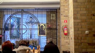 Adoracja Najświętszego Sakramentu w kościele św. Maksymiliana w Lubinie 8.03.2017.