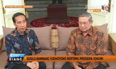 Jokowi dan SBY Bertemu, Ini yang Dibahas Keduanya