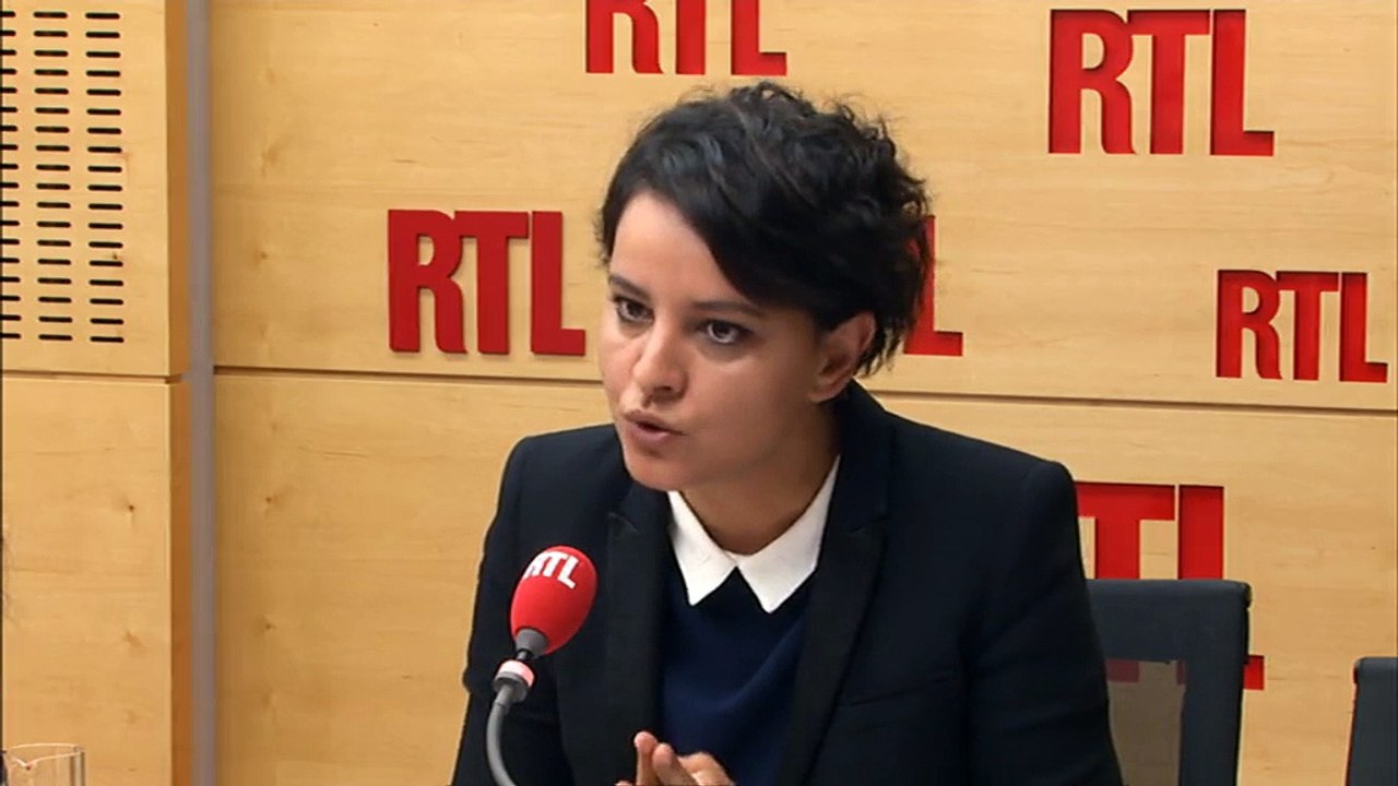 "Commencez par vous occuper de vos affaires", lance Vallaud-Belkacem à Fillon et Le Pen