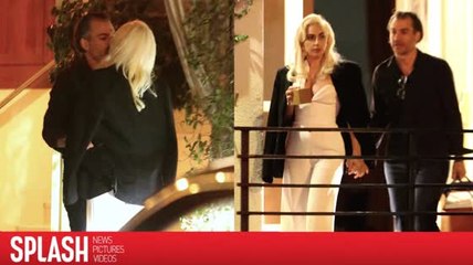 Lady Gaga besa a Christian Carino luego de una fiesta en L.A.