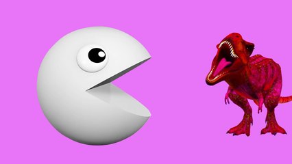 Learn Colors With Animals Pacman For Kids Toddlers Children | Learn Video Animals For Kids