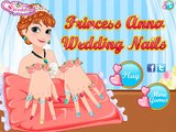 Princess Anna Wedding Nails - Disney Cartoon Princess Frozen