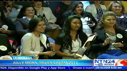 “No se rindan, el que persevera alcanza”: Jully Mora, ganadora del premio Mujer Cafam 2017 por apoyar a comunidades que viven a orilla de río colombiano