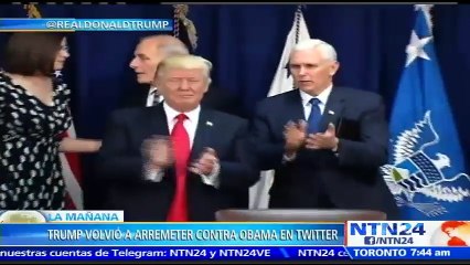 Donald Trump asegura que Rusia arrolló la administración de Barack Obama y se hizo más fuerte bajo su mandato
