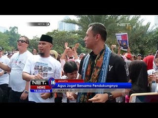 Inilah Aksi Para Calon Gubernur DKI Jakarta Jelang Pilkada - NET 16