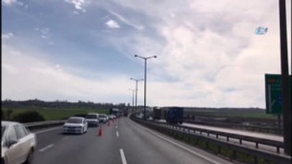 Jandarma'dan Tem Otoyolunda Trafik Uygulaması