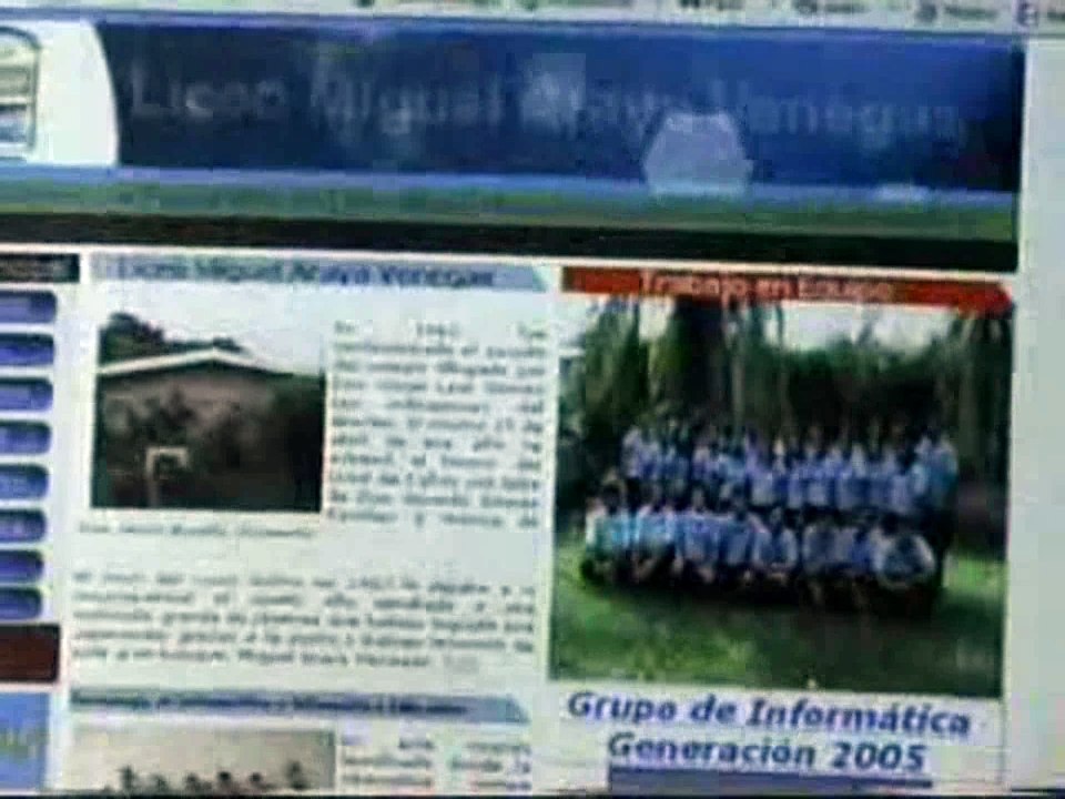 Reportaje de Canal 36 en el 2011 sobre el Periódico Estudiantil Némesis