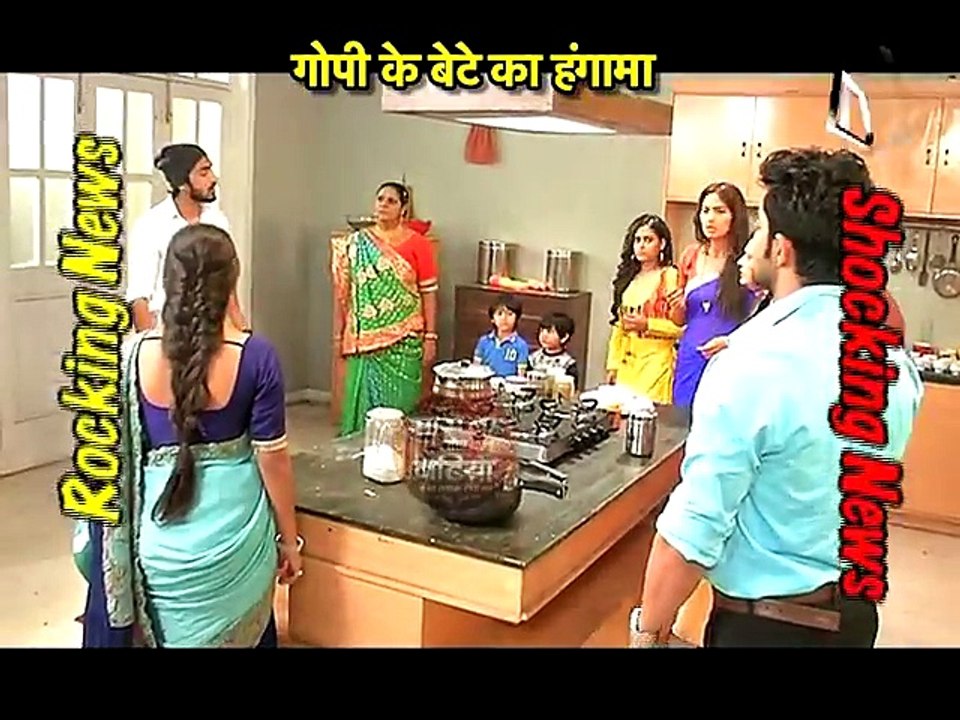 Dramatic entry of Gopi's son in Saath Nibhana Saathiya