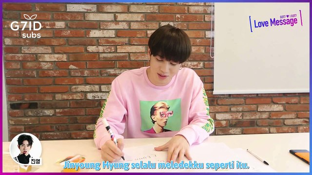 [G7IDSUBS] GOT2DAY 2016. GOT7 ❤ I GOT7 Love Message