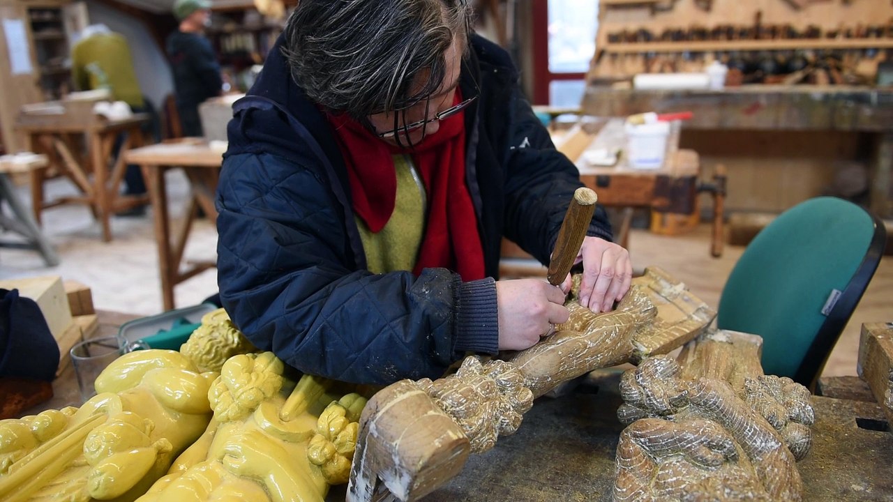 Sur le chantier naval de Batavia, on reconstruit des navires du XVIIe siècle