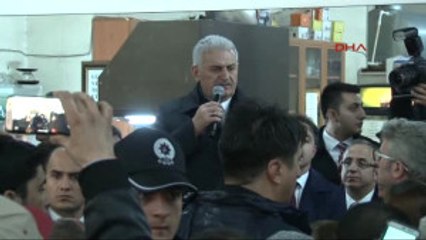 Izmir Başbakan Yıldırım Bergama da Konuştu