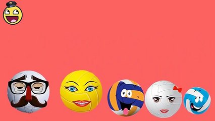 Nursery Rhymes for Kids | 2D Volleyball Finger Family Video | Rhymes for Babies