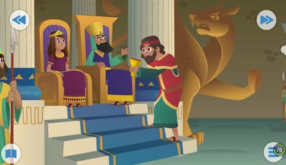 Neemias  e Esdras em animação.