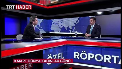 Bakan Tüfenkci, TRT Haber'e konuk oldu