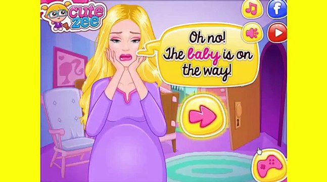 Мультик с куклами Пупсики Барби родила 4 малыша Игры с куклами для девочек Barbie dolls vi